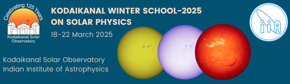 Kodaikanal Winter School 2025